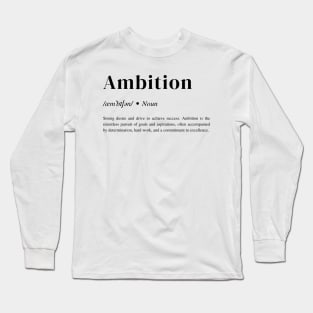 Motivational Word - Daily Affirmations and Inspiration Quote, Affirmation Quote Long Sleeve T-Shirt